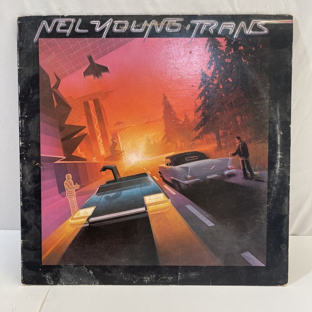 Neil Young โ Trans Vinyl LP - 1982 - Geffen Records GHS 2018 - Misprintโ